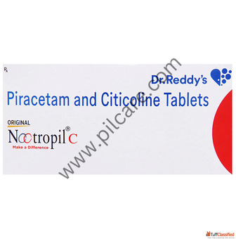 Nootropil C Tablet - Citicoline 500mg Piracetam 800mg - Supplier and Distributor for Hospitals