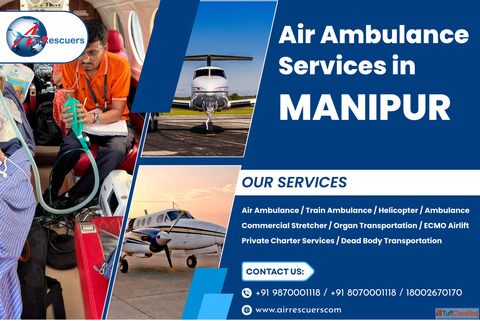 Top-Tier Air Ambulance Services in Manipur Without the High Cost