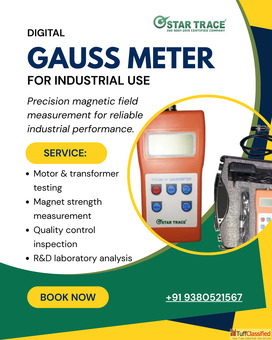 Certifications to Check Before Choosing a Table Top Gauss Meter Manufacturer in India