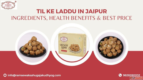 Til Ke Laddu in Jaipur Ingredients Health Benefits Best Price