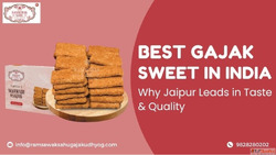Best Gajak Sweet in India Why Jaipur Leads in Taste Quality