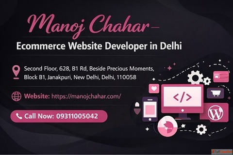 Transform Your Online Store with a Skilled Ecommerce Website Developer in Delhi