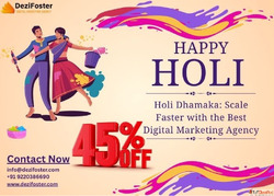 Best Digital Marketing Agency - Special Holi Discount 45 Off...