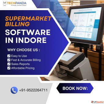 Smart Retail POS Inventory Solution Supermarket Billing Software in Indore