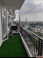 Invisible Grill Services in Delhi Modern Balcony Window Safe...