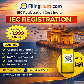 IEC Registration Cost in India - Features and Benefits