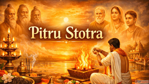 Pitru Stotra in Hindi पतर क कप पन क दवय सततर