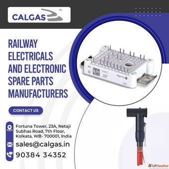 Railway Electricals and Electronic Spare Parts Manufacturers in India - Calgas