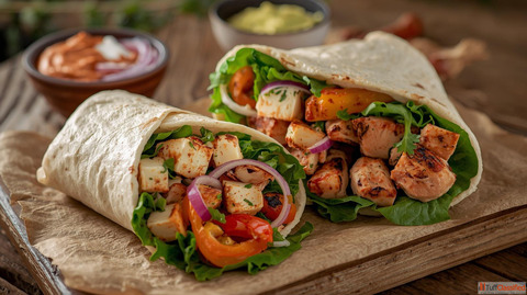 High-Protein Veg Non-Veg Wraps in Fariabad - NutriNest