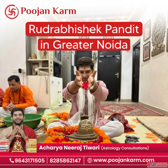 Rudrabhishek Pandit in Greater Noida for Powerful Shiva Puja