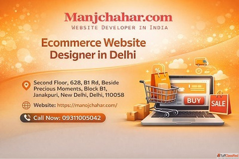 Expert Ecommerce Website Designer in Delhi for High-Converting Online Stores