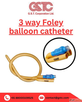 Superior Three-Way Foley Balloon Catheter