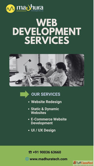Leading Website Development Services by Madhura Technologies in Coimbatore