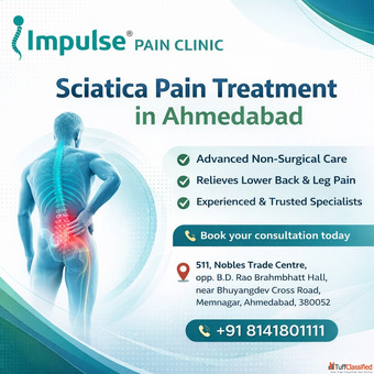 Best Sciatica Pain Treatment in Ahmedabad - Non-Surgical Care