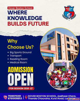 Play School in Kursi Road - A Bright Beginning at Dover Boston School