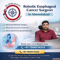 Robotic Esophageal Cancer Surgeon in Ahmedabad for Safe Prec...