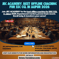 JEC ACADEMYBest offline coaching for SSC CGL in Jaipur 2026
