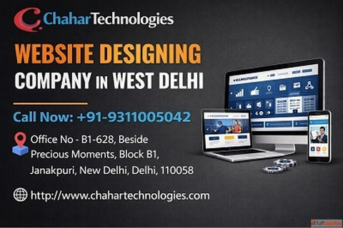 Trusted Website Designing Company in West Delhi - Chahar Technologies