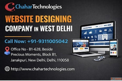 Trusted Website Designing Company in West Delhi - Chahar Tec...