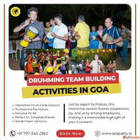 Team Drumming Activities in Goa