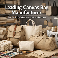 Leading Canvas Bag Manufacturer for Bulk OEM Private Label O...