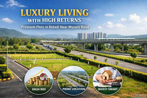 Premium plots in Bidadi near Mysore Road