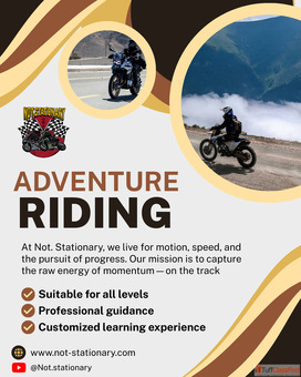 Motorcycle Travel - Ride Beyond Limits with not stationary