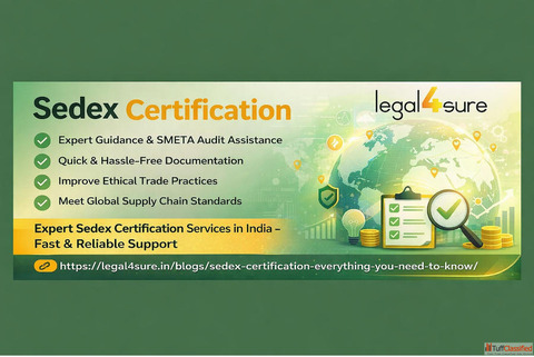 Apply for Sedex Certification SMETA Audit Support in India