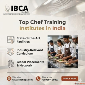 Top Best Culinary Schools in India for Professional Chef Training