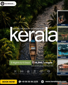 Taxi Service in Kerala Professional Drivers Clean Cars