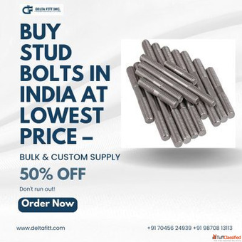 Buy Stud Bolts in India at Lowest Price - Bulk Custom Supply