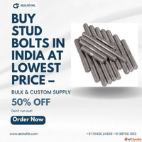 Buy Stud Bolts in India at Lowest Price - Bulk Custom Supply