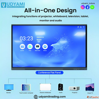 Interactive Flat Panel For Education In Indore MP Udyami Trading and Manufacturing