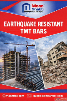 Earthquake Resistant TMT Bars for Strong and Safe Construction