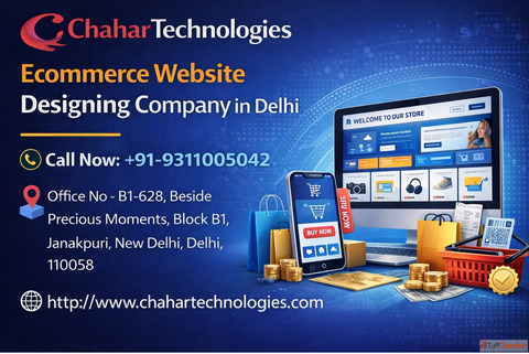 Top Ecommerce Website Designing Company in Delhi for Customized Online Stores