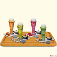 Instant falooda Fest Pre Mix -Combo Pack of 4 - Quick Easy D...