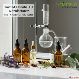 Best Essential Oil Manufacturers in India Aromaaz International