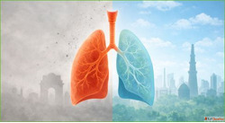 Delhi Pollution Effects on Lungs