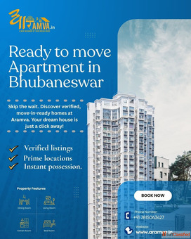 Ready to Move Apartment in Bhubaneswar - Find Your Perfect Home with Aramva