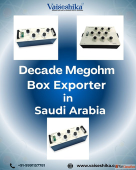 Decade Megohm Box Exporter in Saudi Arabia