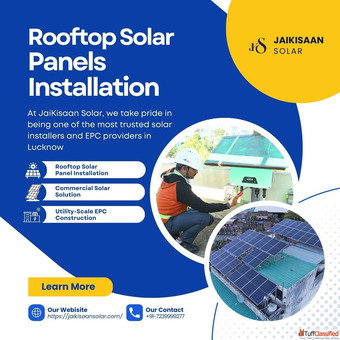 Rooftop Solar Panel Installation