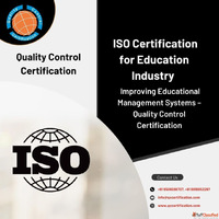 ISO Certification for Education Industry - QC Certification