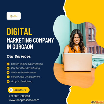 Digital Marketing Company in Gurgaon for Business Growth - TechProsense