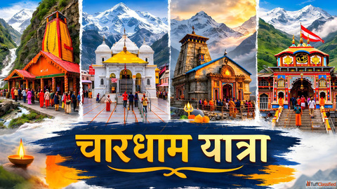 Char Dham Yatra 2026 चरधम यतर क लए ऑनलइन रजसटरशन शर जन कपट खलन क तरख और पजकरण परकरय