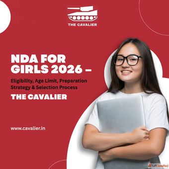 NDA for Girls Preparation at The Cavalier Defence Academy - Start Your Defence Dream