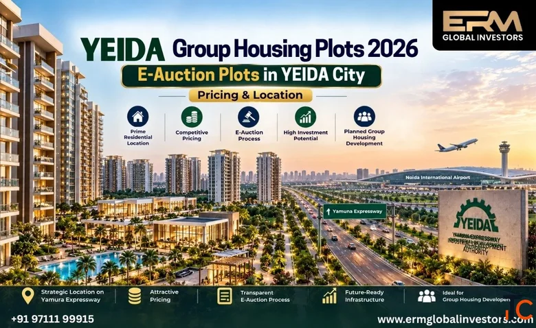 YEIDA Group Housing Plots 2026 E-Auction Plots in YEIDA City