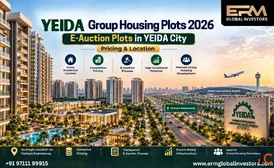 YEIDA Group Housing Plots 2026 E-Auction Plots in YEIDA City