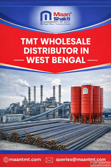 Top Quality TMT Bar Distributor in West Bengal for Builders