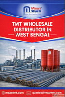 Top Quality TMT Bar Distributor in West Bengal for Builders