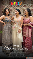Celebrate Every Woman Exquisite Ethnic Outfits by Helly Fash...
